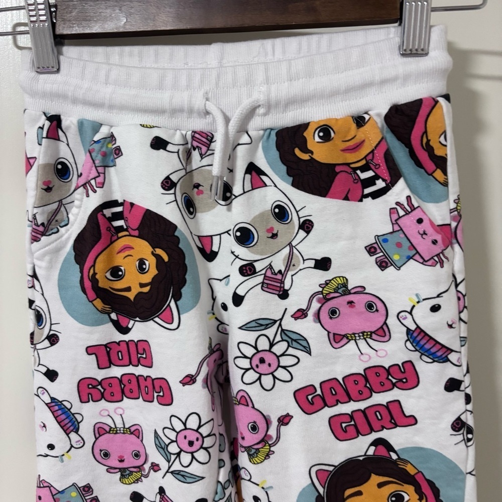 3/$15 Gabby’s dollhouse kids Girls Cartoon Print Jogger Pants 7/8 - Picture 6 of 7